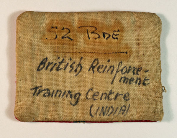 British Reinforcement Training Centre (India) WW2 Printed Formation ...