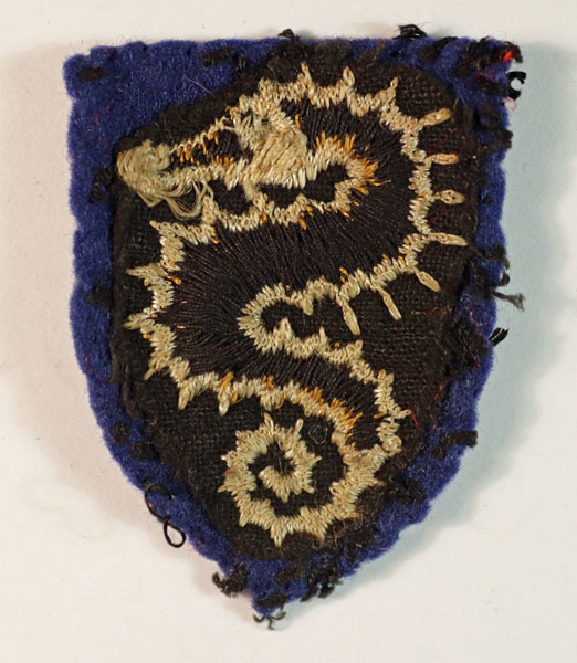 27th Armoured Brigade WW2 Embroidered Felt Formation Sign Badge — Lot ...